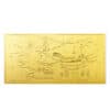 TOMEI [Online Exclusive] Baby Fullmoon Celebration Gold Wafer 0.5G, Yellow Gold 9999
