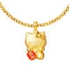 TOMEI X SANRIO Hello Kitty Affluent Pendant, Yellow Gold 916