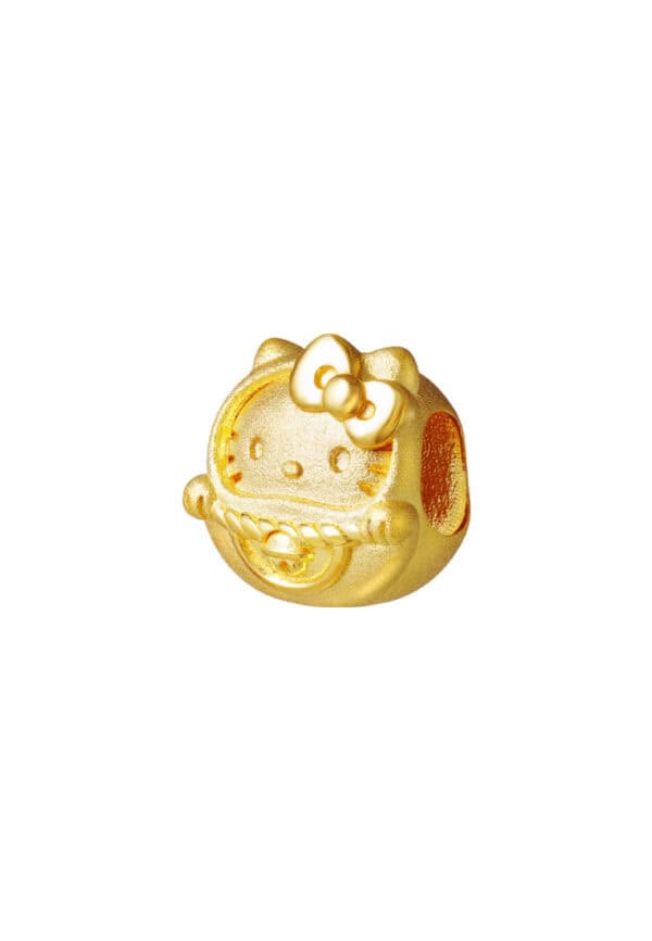 TOMEI X SANRIO Hello Kitty Treasure Charm, Yellow Gold 916