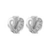 TOMEI The Touch Of Love Earrings, White Gold 585