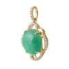 TOMEI ??????Jade Pendant, Yellow Gold 750