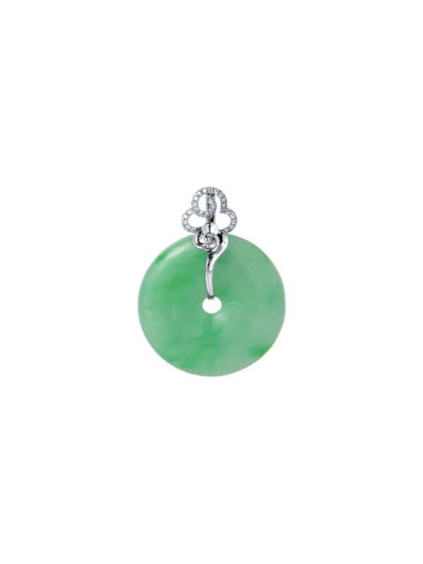 TOMEI ??????Jade Of Completeness Pendant, White Gold 750