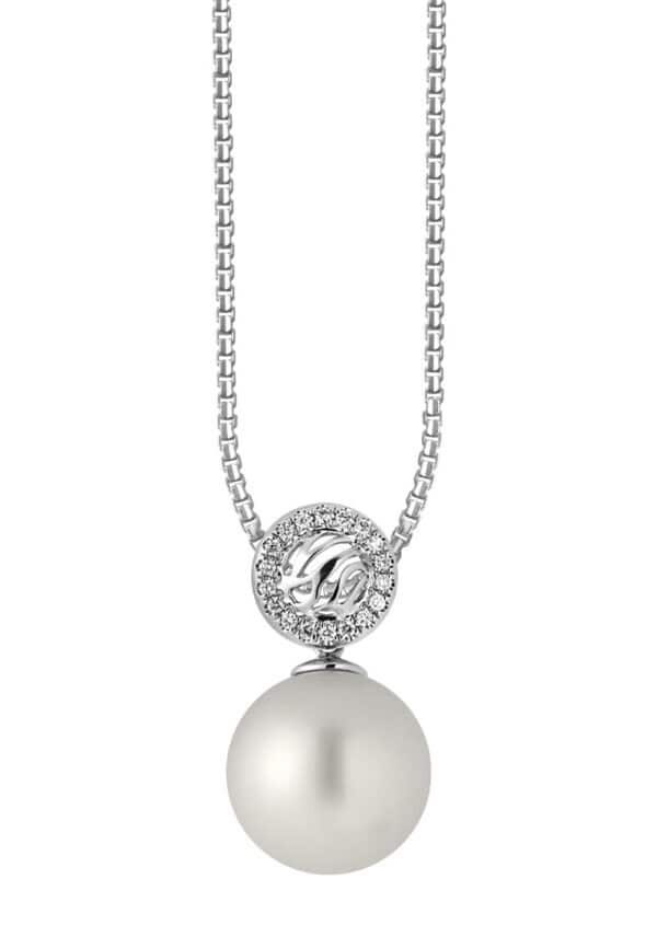 TOMEI South Sea Pearl Pendant, White Gold 750