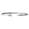 TOMEI ??????Entwined Bangle, White+Rose Gold 585