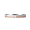 TOMEI【绚丽真爱】Evermore Couple Ring, White+Rose Gold 750