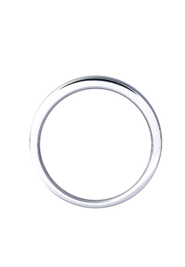 TOMEI【真爱多美。承诺】 Evermore Couple Ring, White+Rose Gold 750