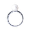 TOMEI 【珍爱多美】Pure Love Pearl Ring, White Gold 585