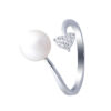 TOMEI 【珍爱多美】Pure Love Pearl Ring, White Gold 585
