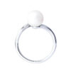 TOMEI 【珍爱多美】Pure Love Pearl Ring, White Gold 585