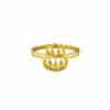 TOMEI Hulu Abacus Ring, Yellow Gold 916