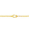 TOMEI Lucky Horseshoe Bracelet, Yellow Gold 916