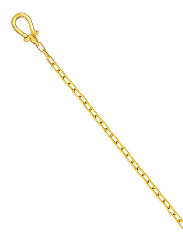 TOMEI Lucky Horseshoe Bracelet, Yellow Gold 916