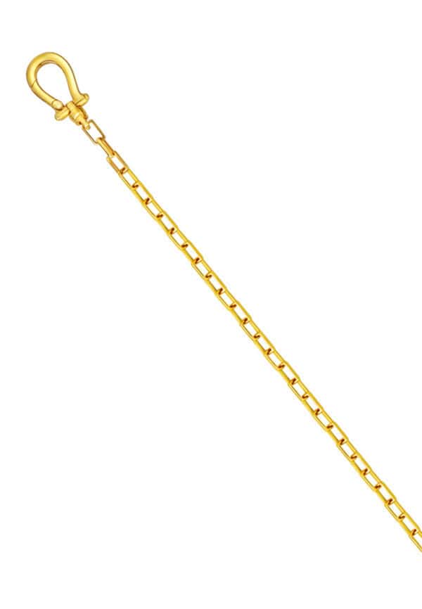 TOMEI Lucky Horseshoe Bracelet, Yellow Gold 916