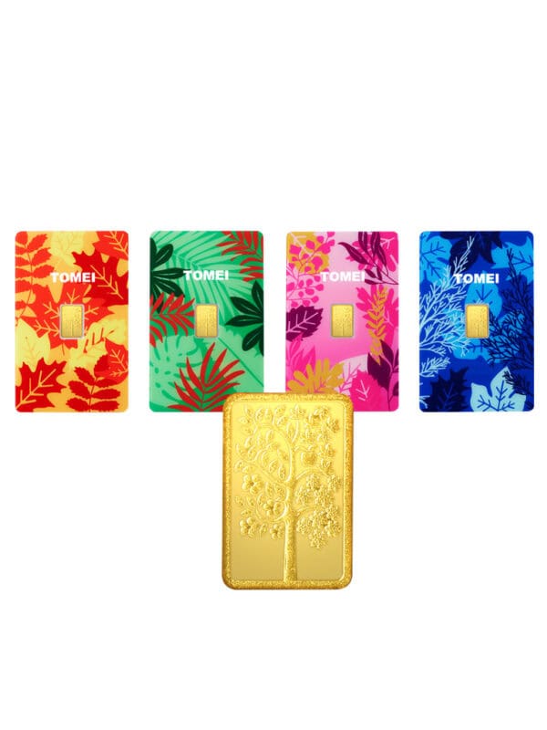TOMEI The Four Season Collection Gold Bar | 1 Gram | Fine Gold 9999