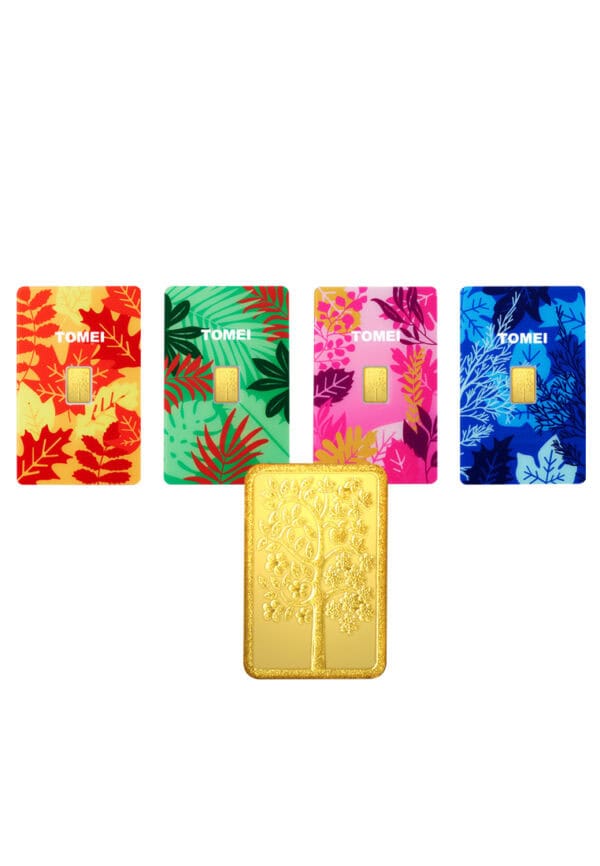 TOMEI The Four Season Collection Gold Bar | 1 Gram | Fine Gold 9999