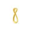 TOMEI Anastasia Infinity Pendant, Yellow Gold 916
