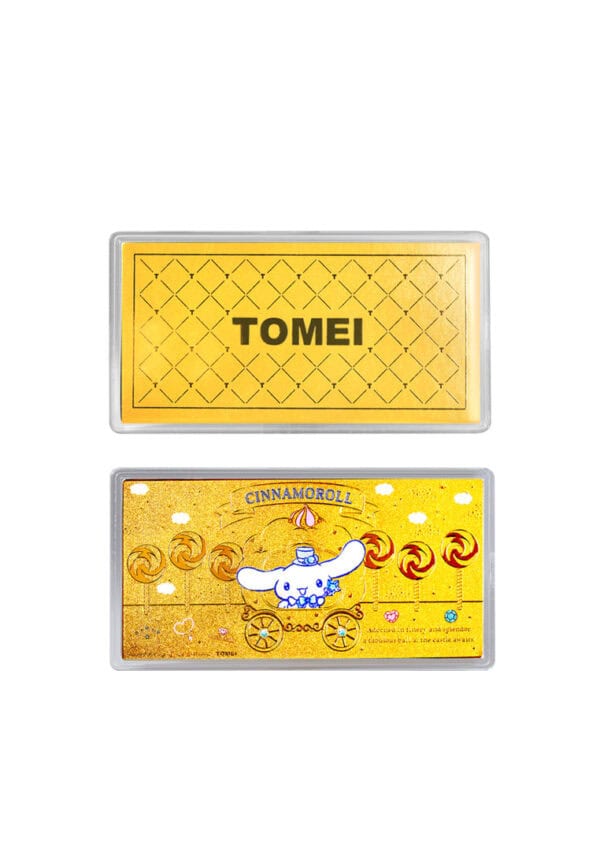 762x1100_0000_58668_3 TOMEI x Sanrio Cinnamoroll Sparkle Gold Wafer 0.5G I Fine Gold 9999