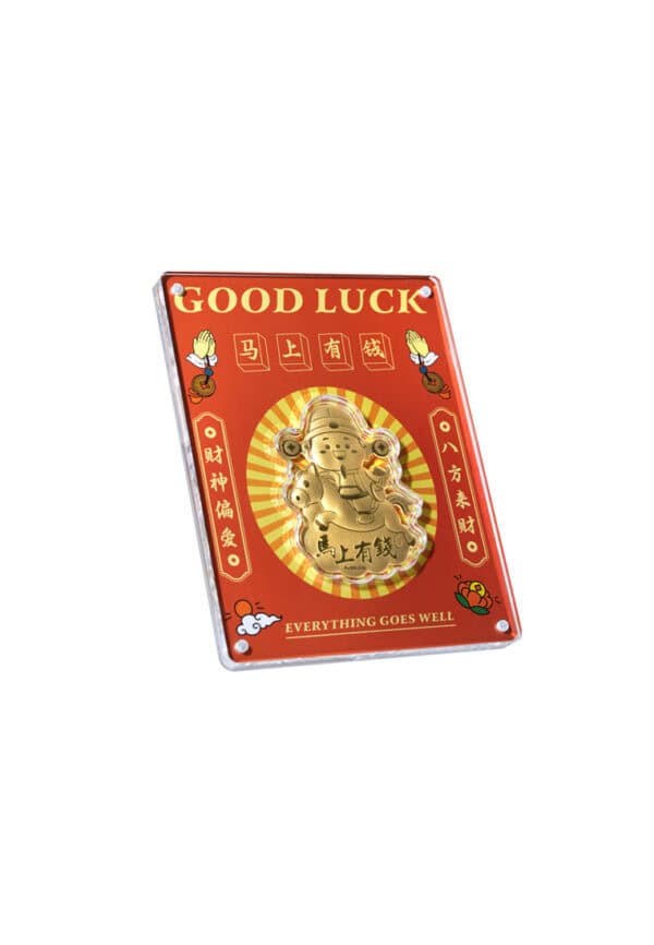 762x1100_0002_Sony_59901_3 TOMEI??????God Of Fortune Gold Wafer 0.2G Frame, Yellow Gold 9999