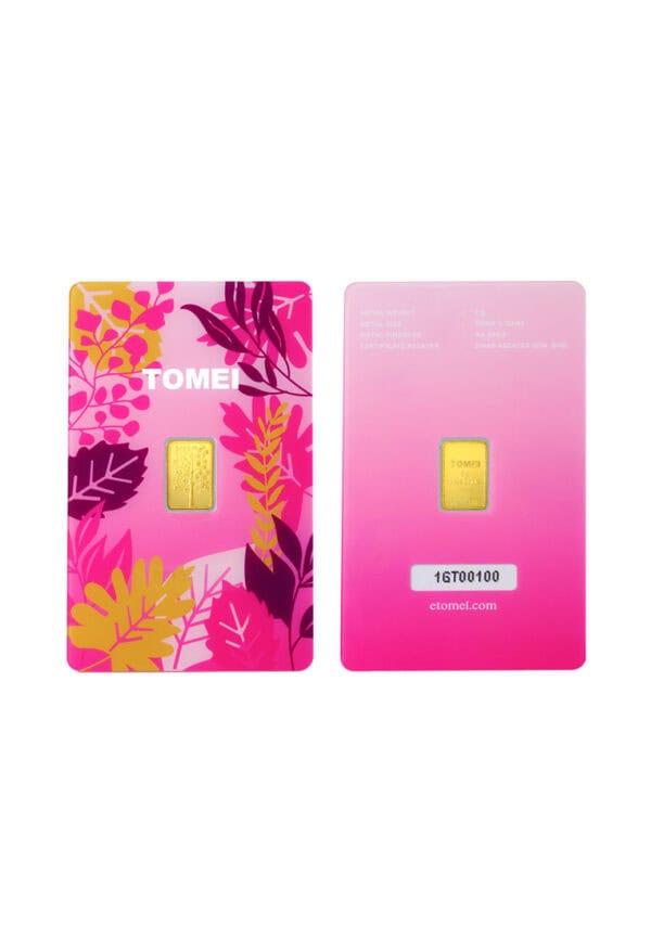 TOMEI The Four Season Collection Gold Bar | 1 Gram | Fine Gold 9999