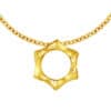 TOMEI Sri Puteri Collection Pendant, Yellow Gold 916