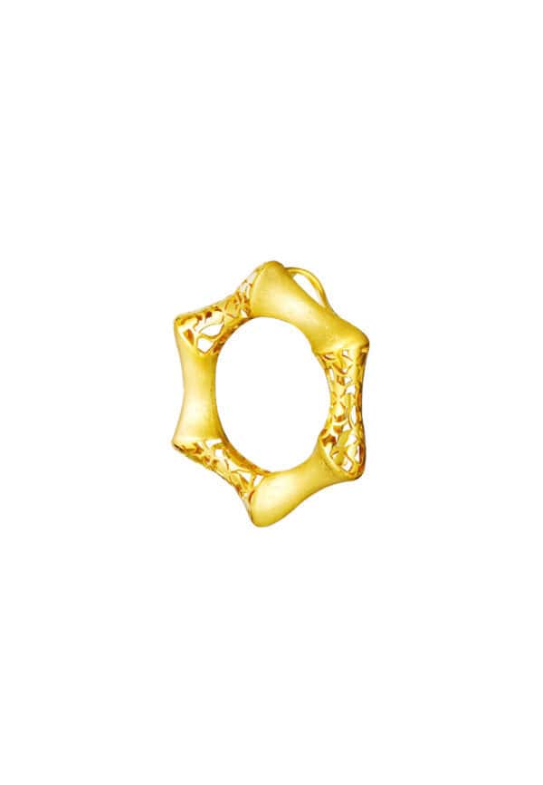 TOMEI Sri Puteri Collection Pendant, Yellow Gold 916