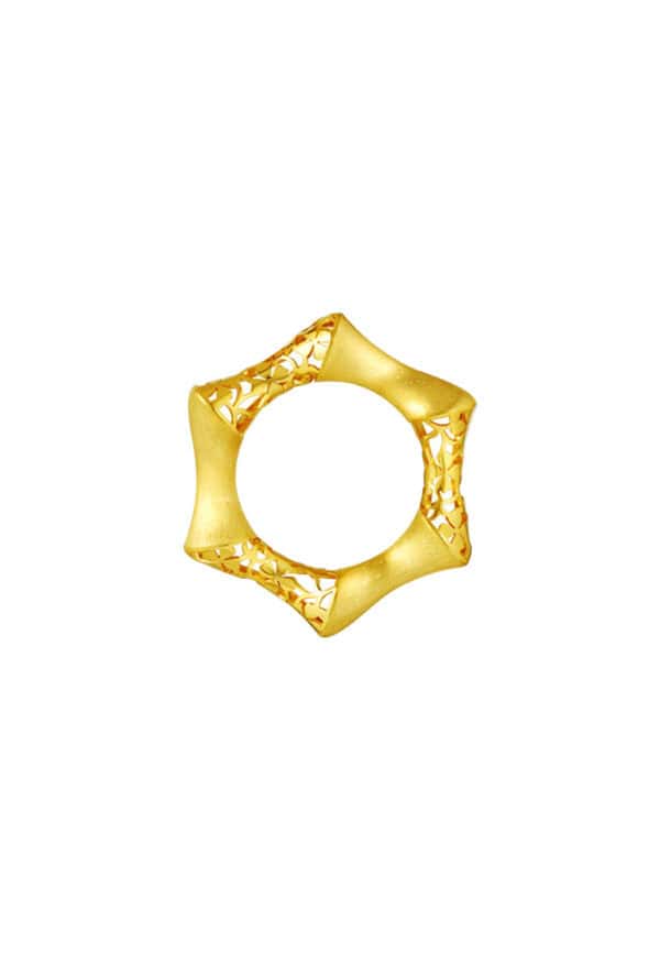 TOMEI Sri Puteri Collection Pendant, Yellow Gold 916