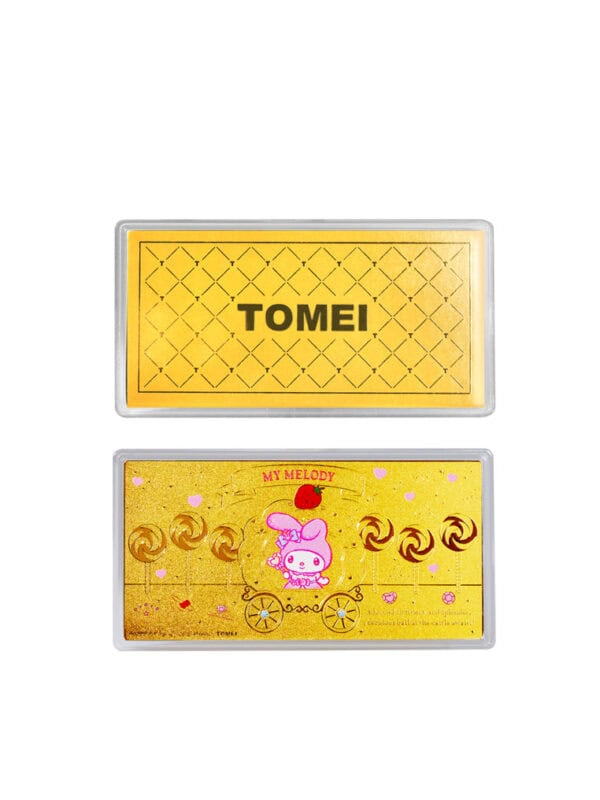 762x1100_0009_58635_3 TOMEI X Sanrio My Melody Sparkle Gold Wafer 0.5G, Yellow Gold 9999