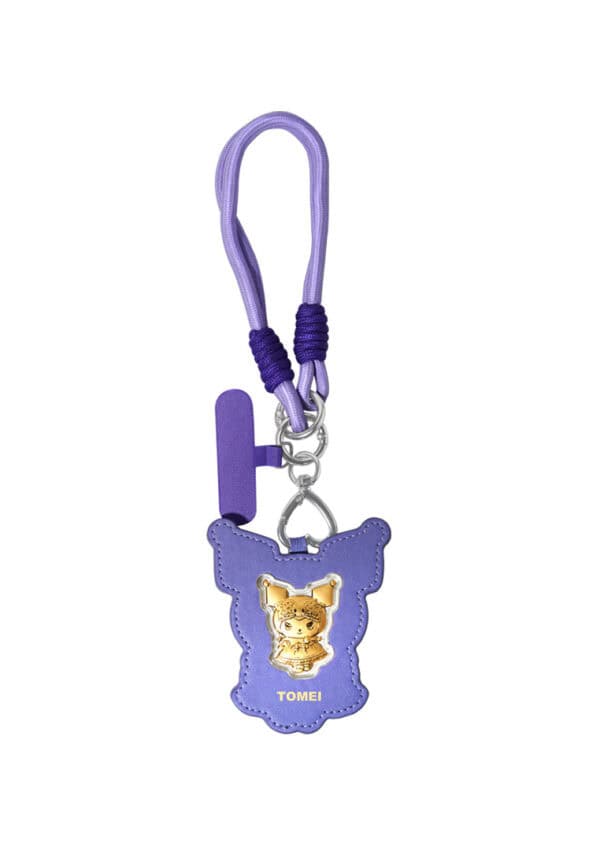 TOMEI X SANRIO Kuromi Sparkle Gold Wafer 0.2G, Yellow Gold 9999