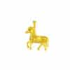 TOMEI The Bountiful Horse Pendant, Yellow Gold 916