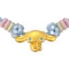 TOMEI X Sanrio Cinnamoroll 5D Charm with Blue Rope Bracelet, Yellow Gold 999