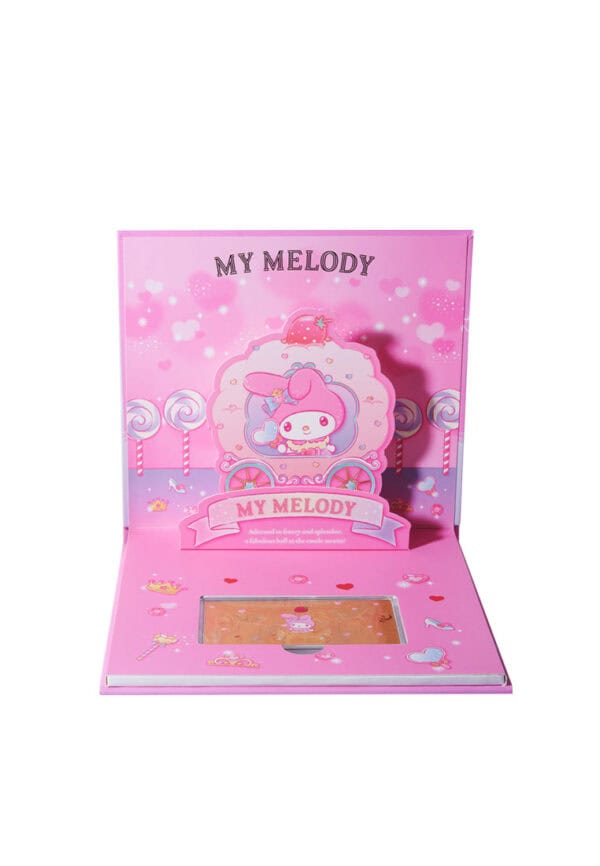 TOMEI X Sanrio My Melody Sparkle Gold Wafer 0.5G, Yellow Gold 9999