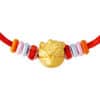 TOMEI X Sanrio Hello Kitty 5D Charm with rope, Yellow Gold 999