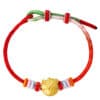 TOMEI X Sanrio Hello Kitty 5D Charm with rope, Yellow Gold 999