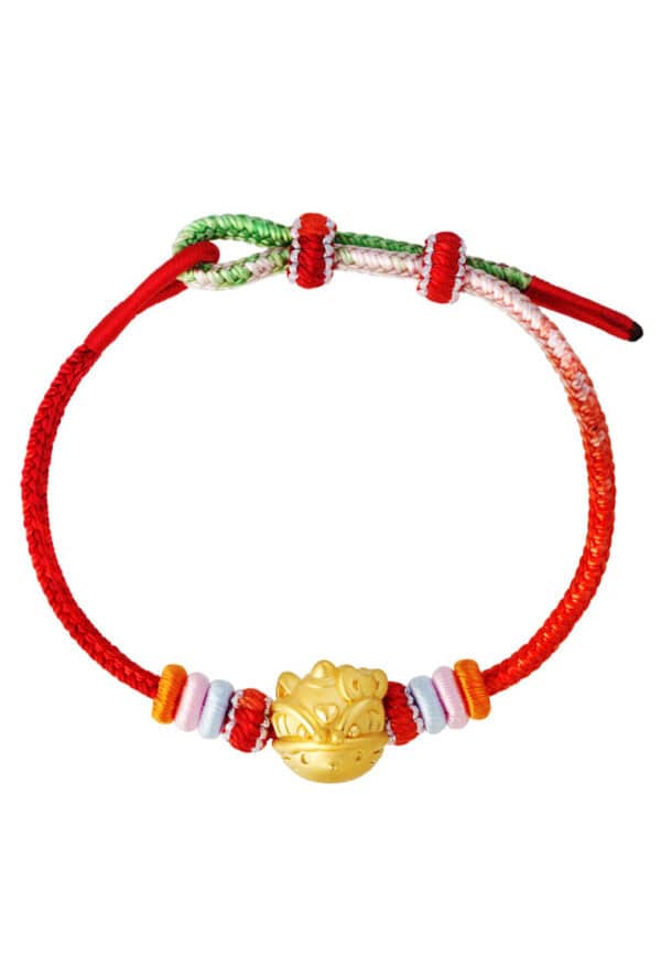 TOMEI X Sanrio Hello Kitty 5D Charm with rope, Yellow Gold 999