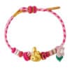 TOMEI X Sanrio My Melody 5D Charm with rope, Yellow Gold 999
