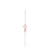 TOMEI Nephrite Series Peace Marker Necklace, Rose Gold 750