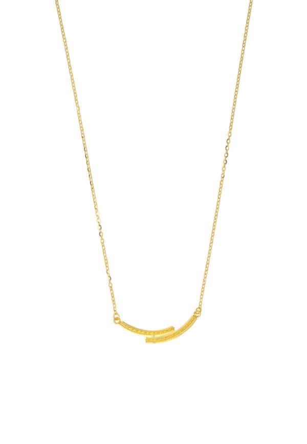 1100x762pm_28May_0001_XF-5G-XC-N TOMEI x Xifu Necklace, Yellow Gold 999
