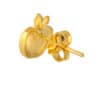 TOMEI Apple Earrings, Yellow Gold 916