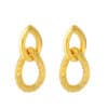 TOMEI Earrings, Yellow Gold 916