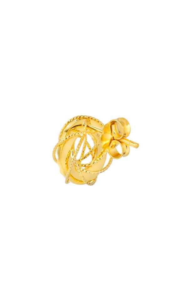 TOMEI Earrings, Yellow Gold 916