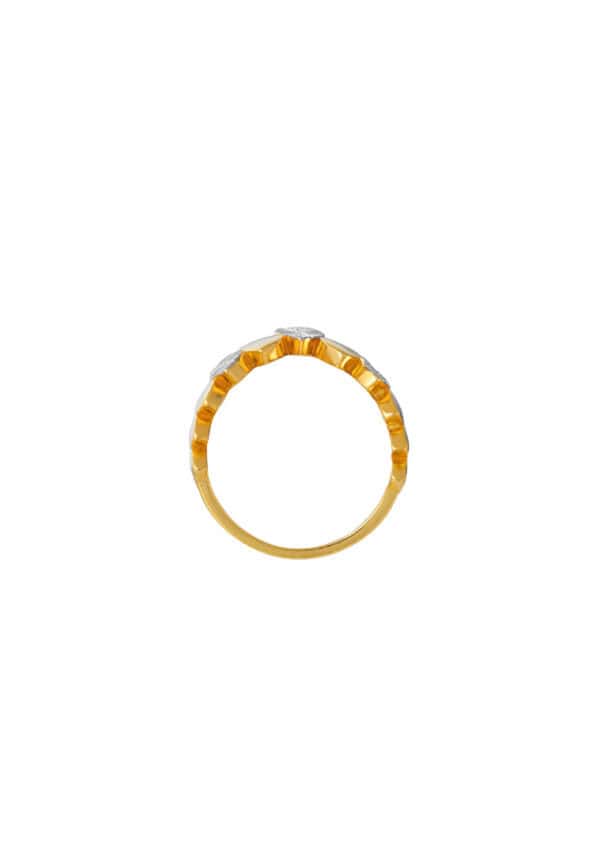 TOMEI Diamond Cut Collection Ring, Yellow Gold 916
