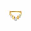 TOMEI Diamond Cut Collection Ring, Yellow Gold 916