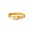 TOMEI Lusso Italia Ring, Yellow Gold 916