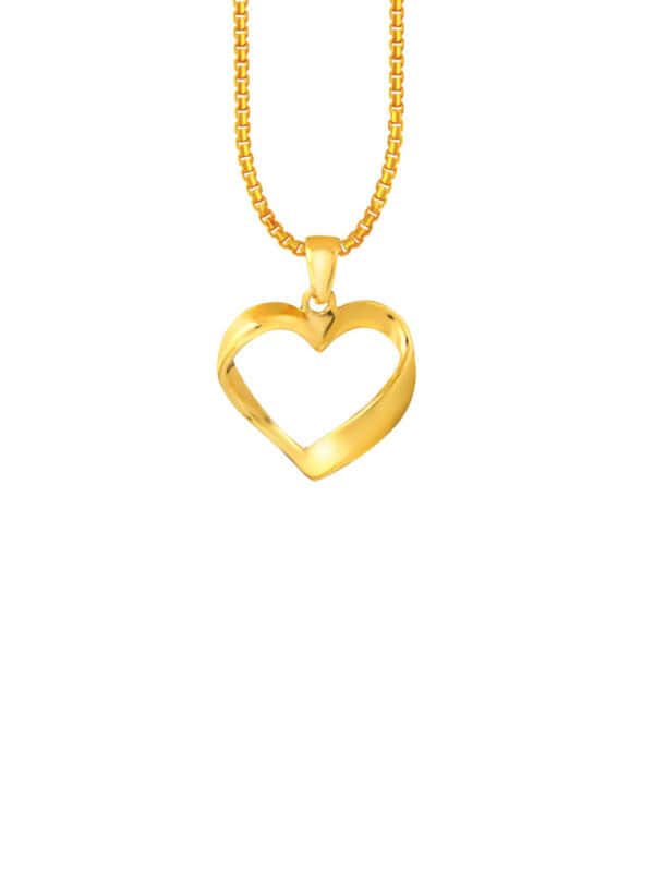 TOMEI Lusso Italia Love Pendant, Yellow Gold 916