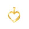 TOMEI Lusso Italia Love Pendant, Yellow Gold 916