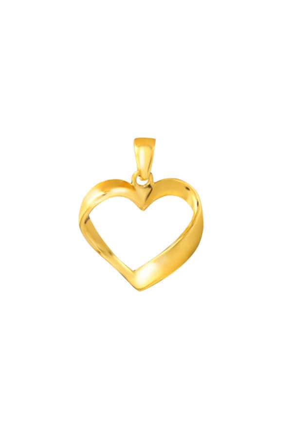 1100x762px_30June_0088_XP12241-1C TOMEI Lusso Italia Love Pendant, Yellow Gold 916