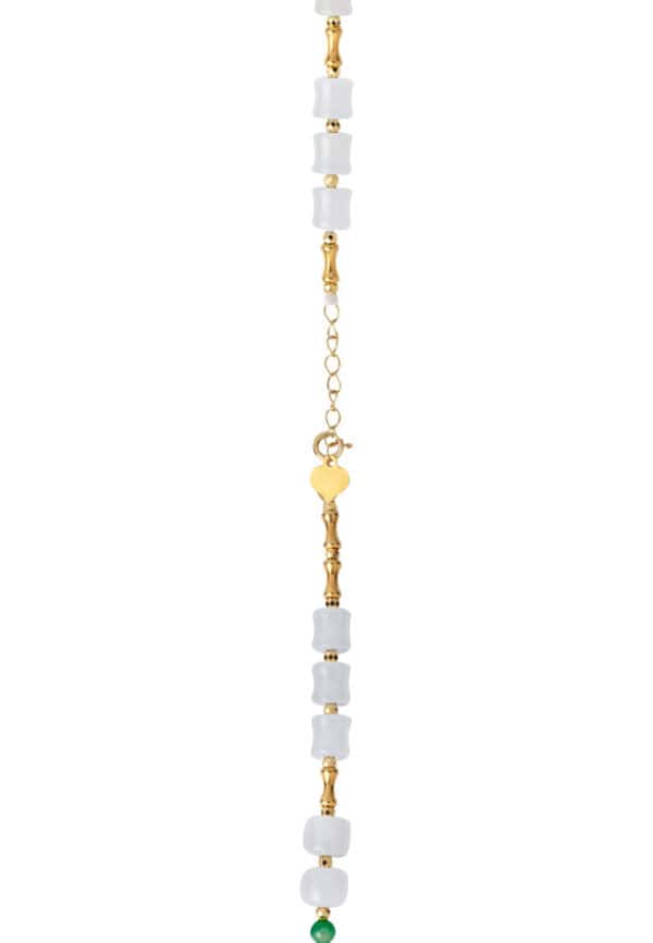 TOMEI Jade & Nephrite Bracelet, Yellow Gold 750
