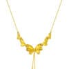 TOMEI x Xifu Butterfly Necklace, Yellow Gold 999