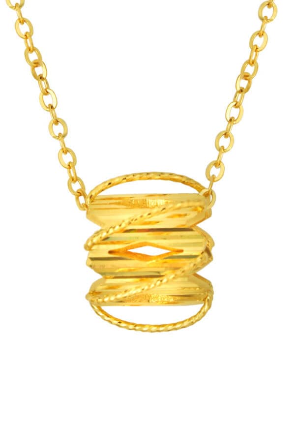 762x1100_0006_Sony_55270XF-5G-JG-N_3 TOMEI x Xifu Aurora Necklace, Yellow Gold 999