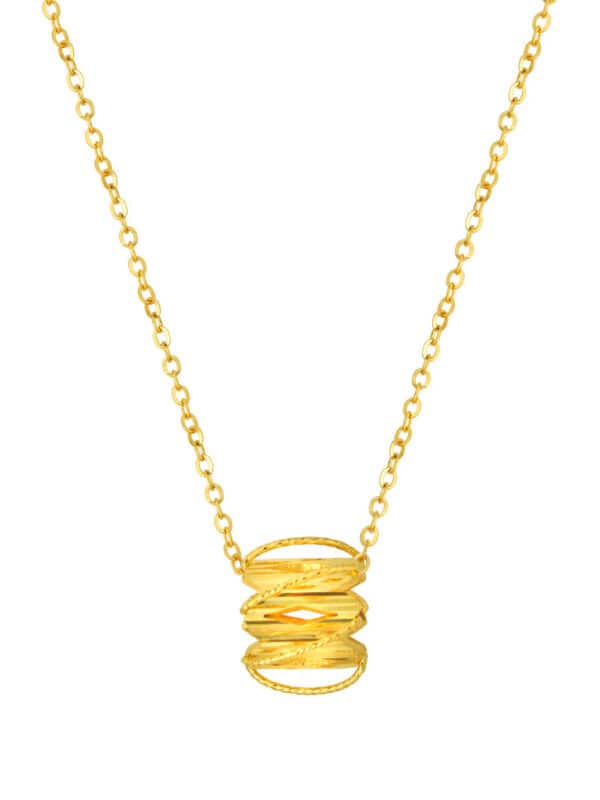 TOMEI x Xifu Aurora Necklace, Yellow Gold 999